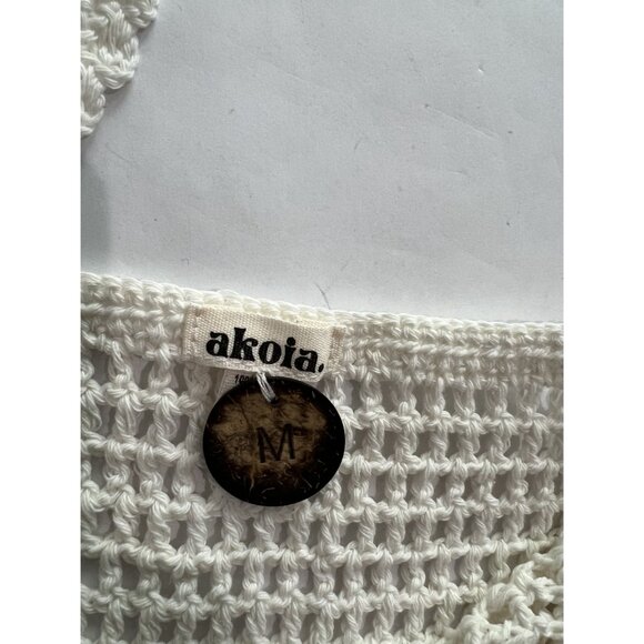 Akoia Swim Mayumi Top in Off White - Picture 5 of 5